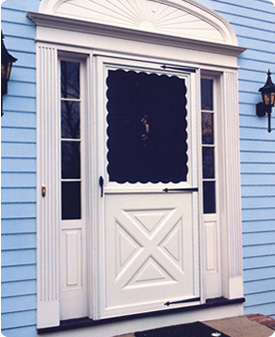 Harvey standard aluminum storm door